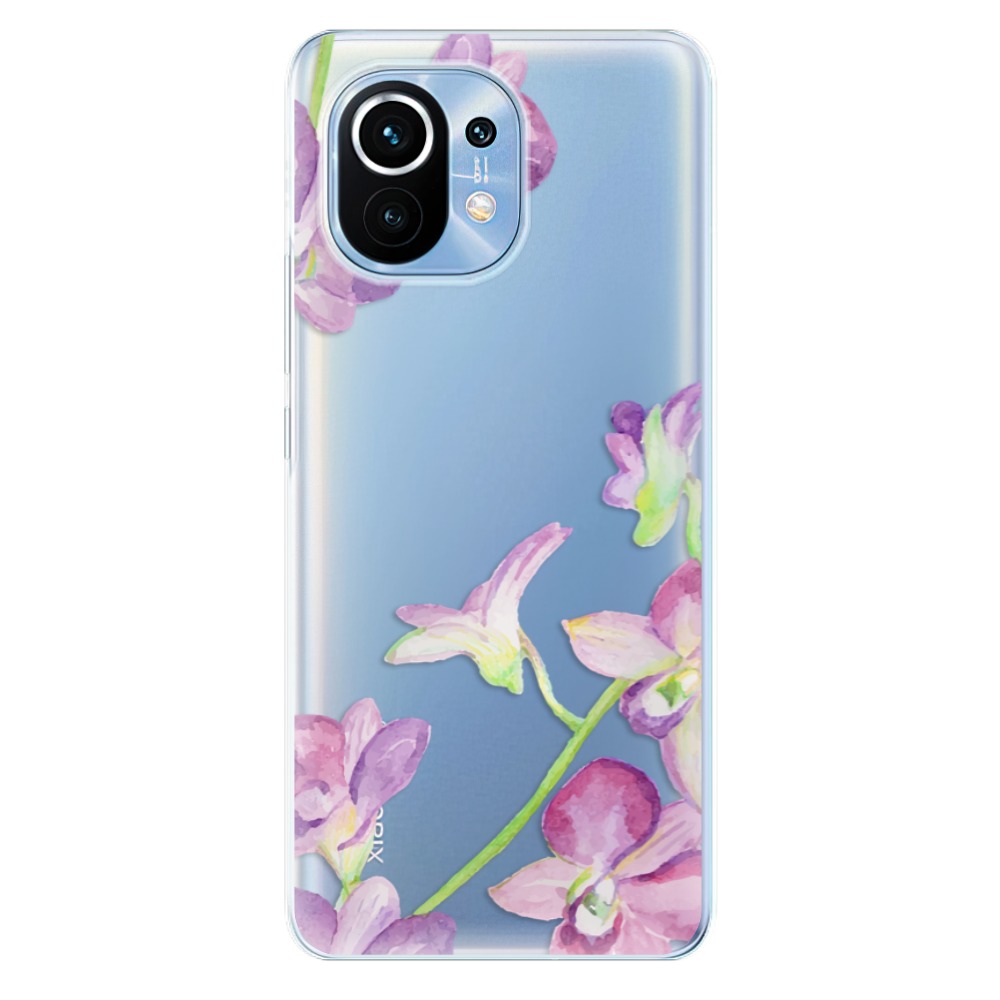 Odolné silikonové pouzdro iSaprio - Purple Orchid - Xiaomi Mi 11