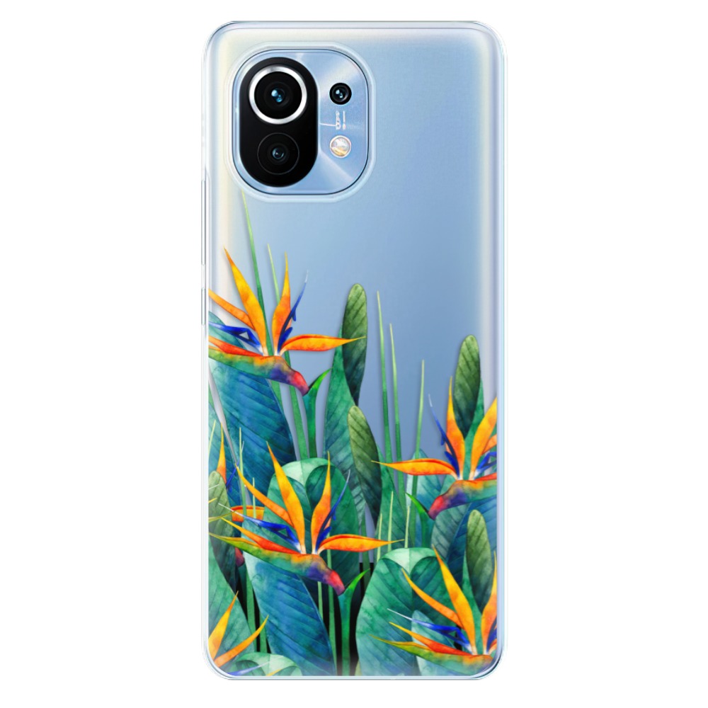 Odolné silikonové pouzdro iSaprio - Exotic Flowers - Xiaomi Mi 11