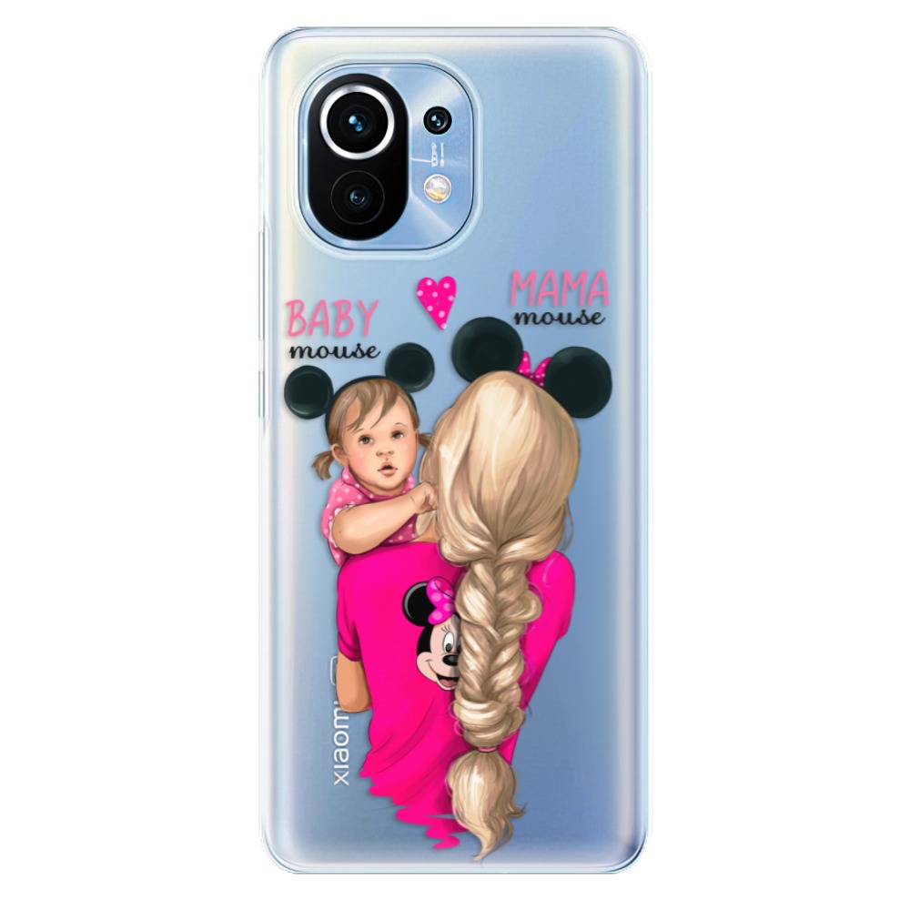 Odolné silikonové pouzdro iSaprio - Mama Mouse Blond and Girl - Xiaomi Mi 11
