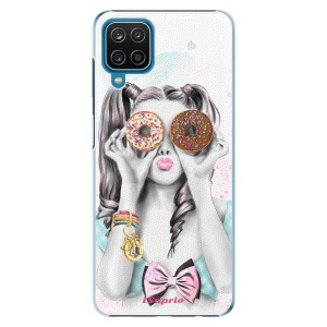 Plastové pouzdro iSaprio - Donuts 10 na mobil Samsung Galaxy A12