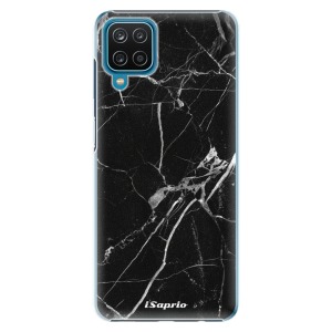 Plastové pouzdro iSaprio - Black Marble 18 na mobil Samsung Galaxy A12