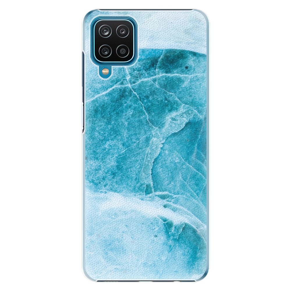 Levně Plastové pouzdro iSaprio - Blue Marble - Samsung Galaxy A12