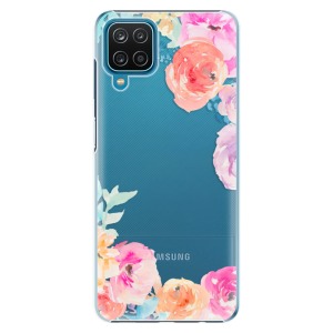 Plastové pouzdro iSaprio - Flower Brush na mobil Samsung Galaxy A12