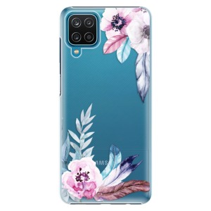 Plastové pouzdro iSaprio - Flower Pattern 04 na mobil Samsung Galaxy A12