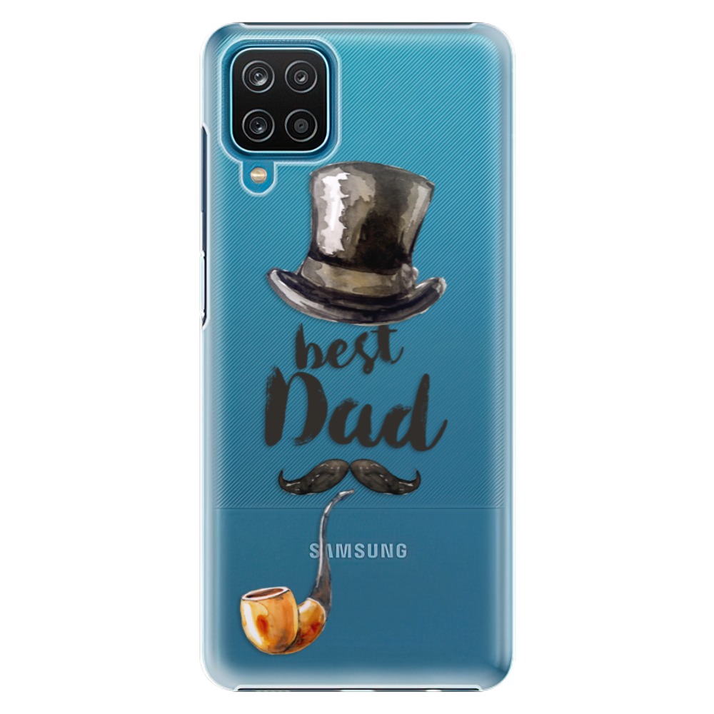 Plastové pouzdro iSaprio - Best Dad - Samsung Galaxy A12