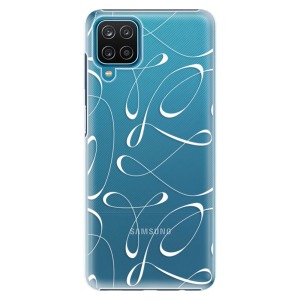 Plastové pouzdro iSaprio - Fancy - white na mobil Samsung Galaxy A12