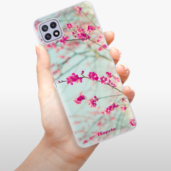 Silikonové pouzdro iSaprio - Samsung Galaxy A22 5G - Blossom 01