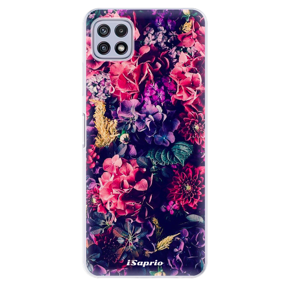 Odolné silikonové pouzdro iSaprio - Flowers 10 na mobil Samsung Galaxy A22 5G (Odolný silikonový kryt, obal, pouzdro iSaprio - Flowers 10 na mobilní telefon Samsung Galaxy A22 5G)