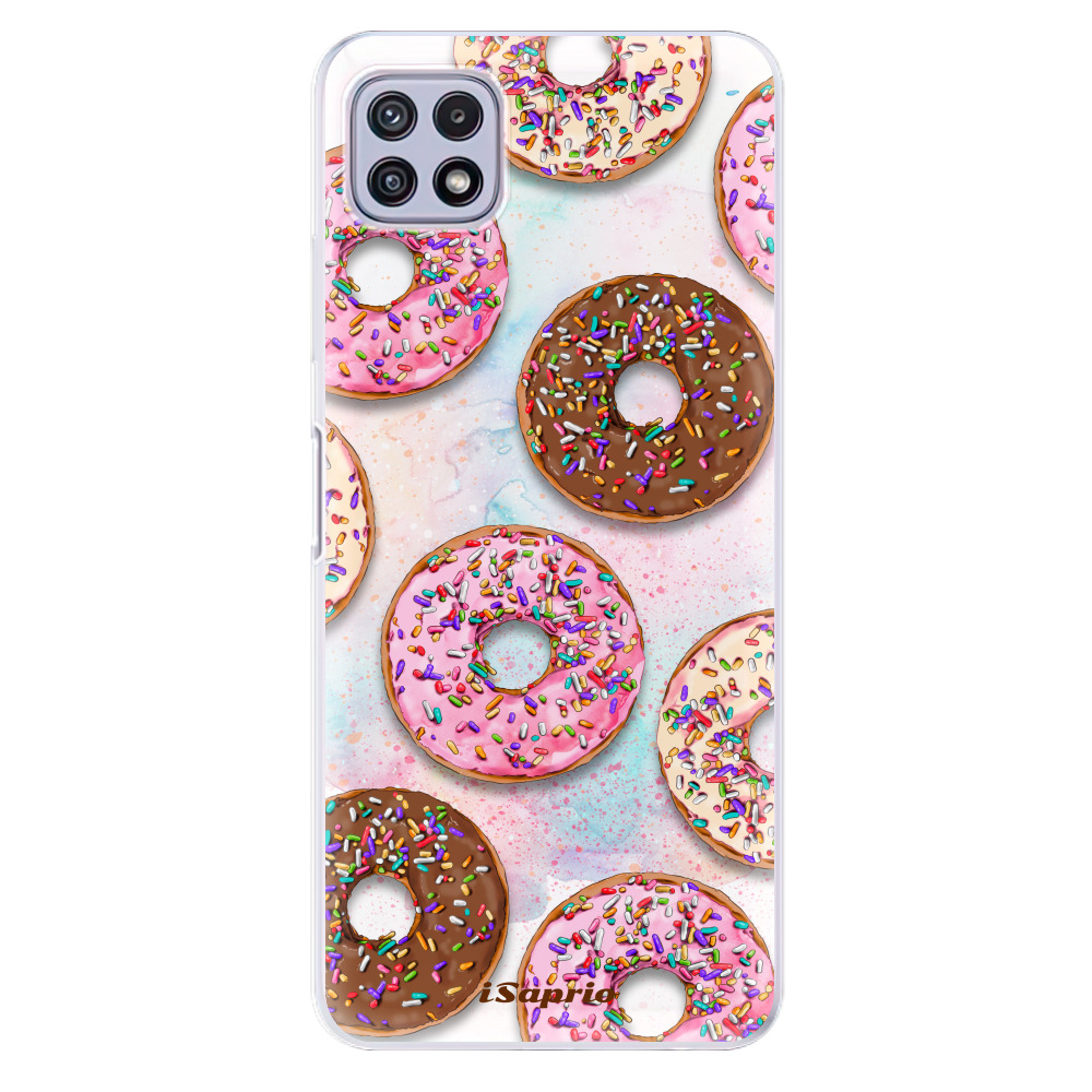 Odolné silikonové pouzdro iSaprio - Donuts 11 na mobil Samsung Galaxy A22 5G (Odolný silikonový kryt, obal, pouzdro iSaprio - Donuts 11 na mobilní telefon Samsung Galaxy A22 5G)