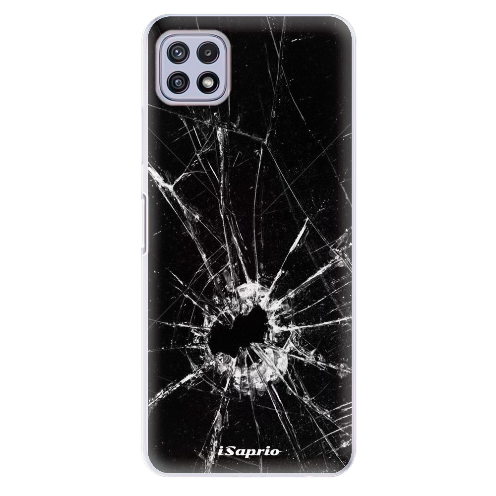 Odolné silikonové pouzdro iSaprio - Broken Glass 10 - Samsung Galaxy A22 5G