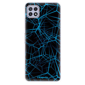 Silikonové pouzdro iSaprio - Samsung Galaxy A22 5G - Abstract Outlines 12