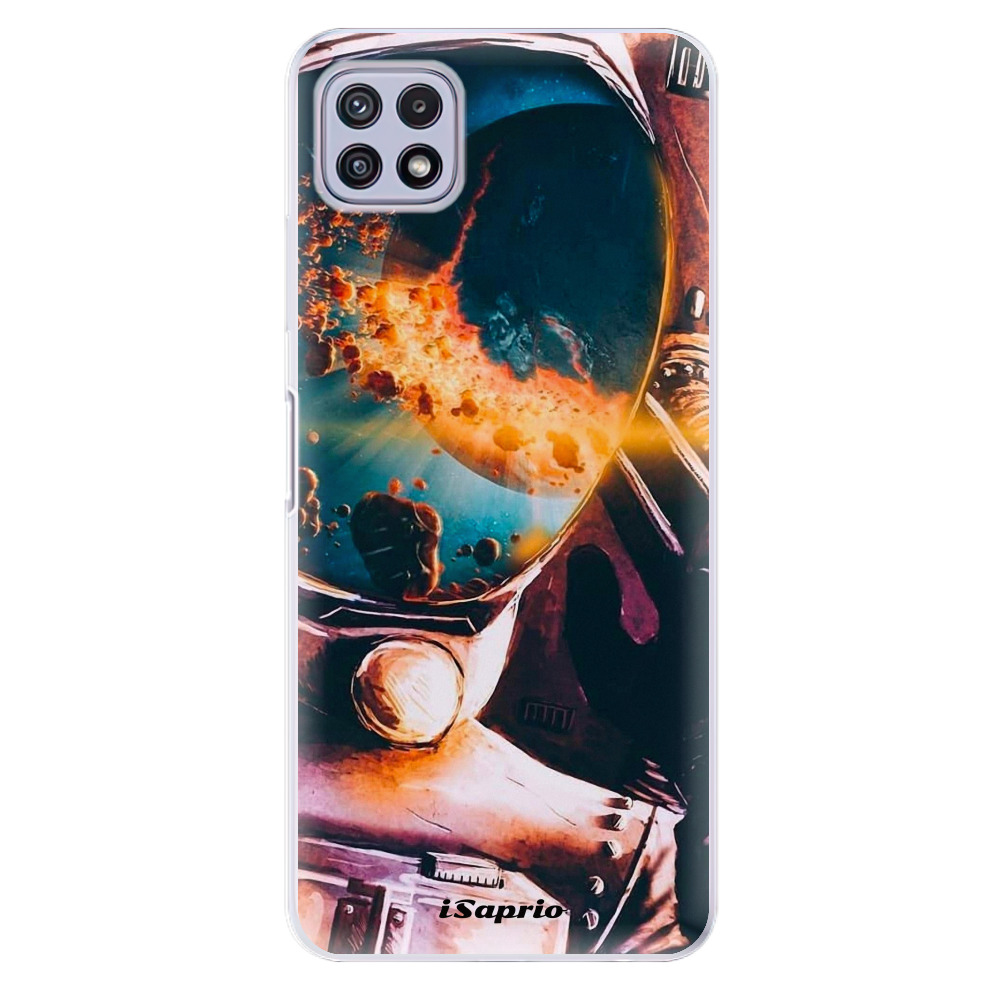 Odolné silikonové pouzdro iSaprio - Astronaut 01 - Samsung Galaxy A22 5G