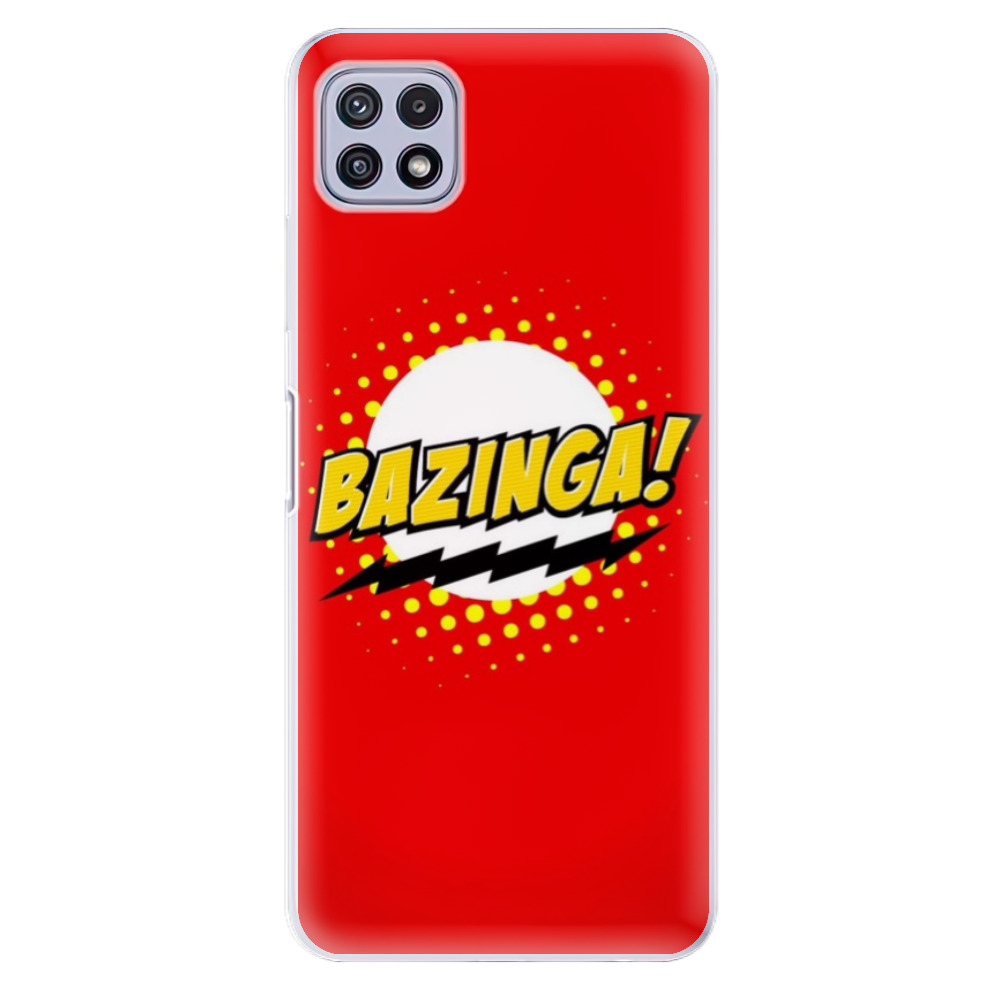 Odolné silikonové pouzdro iSaprio - Bazinga 01 na mobil Samsung Galaxy A22 5G (Odolný silikonový kryt, obal, pouzdro iSaprio - Bazinga 01 na mobilní telefon Samsung Galaxy A22 5G)