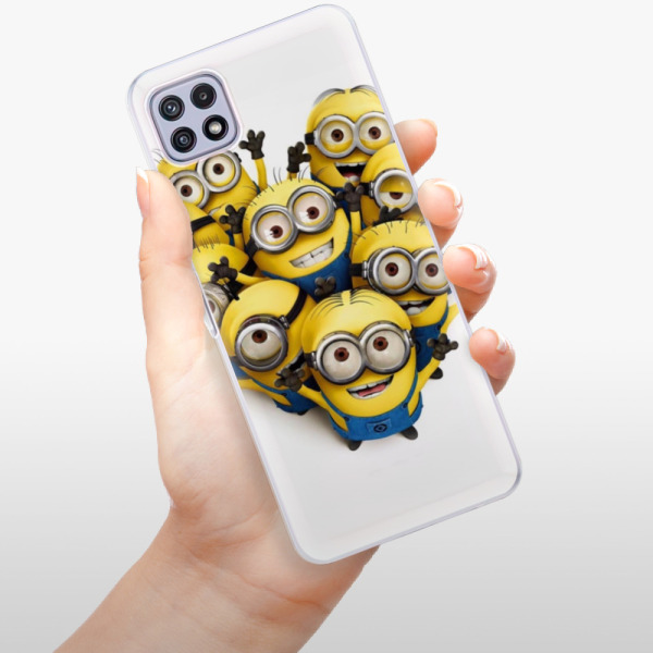 Silikonové pouzdro iSaprio - Samsung Galaxy A22 5G - Mimons 01