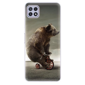 Silikonové pouzdro iSaprio - Samsung Galaxy A22 5G - Bear 01