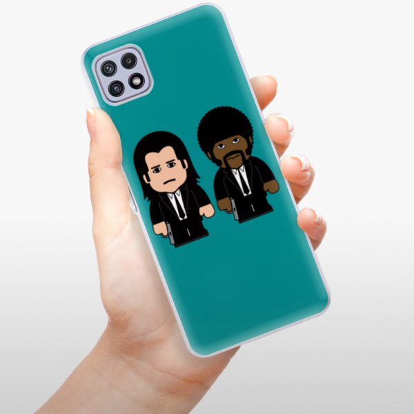 Silikonové pouzdro iSaprio - Samsung Galaxy A22 5G - Pulp Fiction