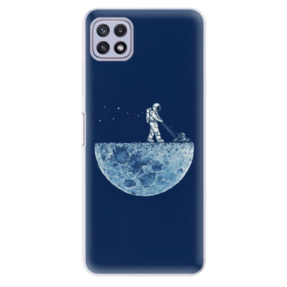 Odolné silikonové pouzdro iSaprio - Moon 01 - Samsung Galaxy A22 5G