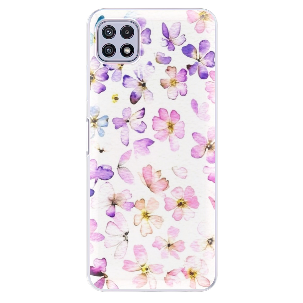 Odolné silikonové pouzdro iSaprio - Wildflowers na mobil Samsung Galaxy A22 5G (Odolný silikonový kryt, obal, pouzdro iSaprio - Wildflowers na mobilní telefon Samsung Galaxy A22 5G)