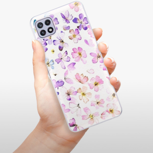 Silikonové pouzdro iSaprio - Samsung Galaxy A22 5G - Wildflowers