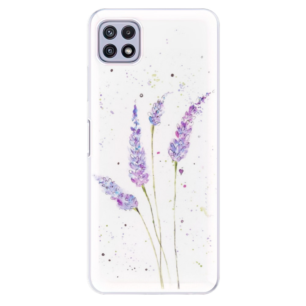 Odolné silikonové pouzdro iSaprio - Lavender na mobil Samsung Galaxy A22 5G (Odolný silikonový kryt, obal, pouzdro iSaprio - Lavender na mobilní telefon Samsung Galaxy A22 5G)