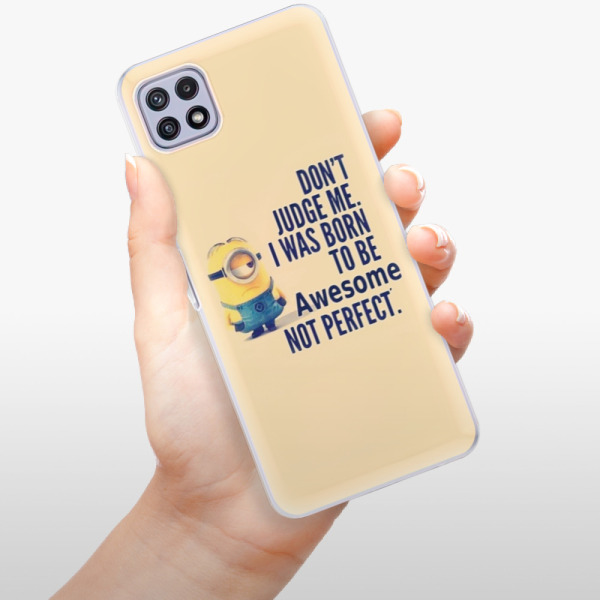 Silikonové pouzdro iSaprio - Samsung Galaxy A22 5G - Be Awesome