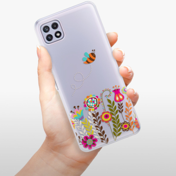 Silikonové pouzdro iSaprio - Samsung Galaxy A22 5G - Bee 01