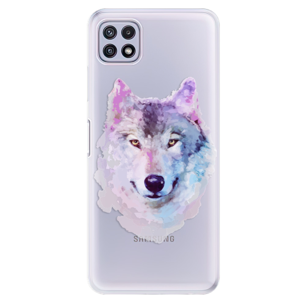 Odolné silikonové pouzdro iSaprio - Wolf 01 - Samsung Galaxy A22 5G