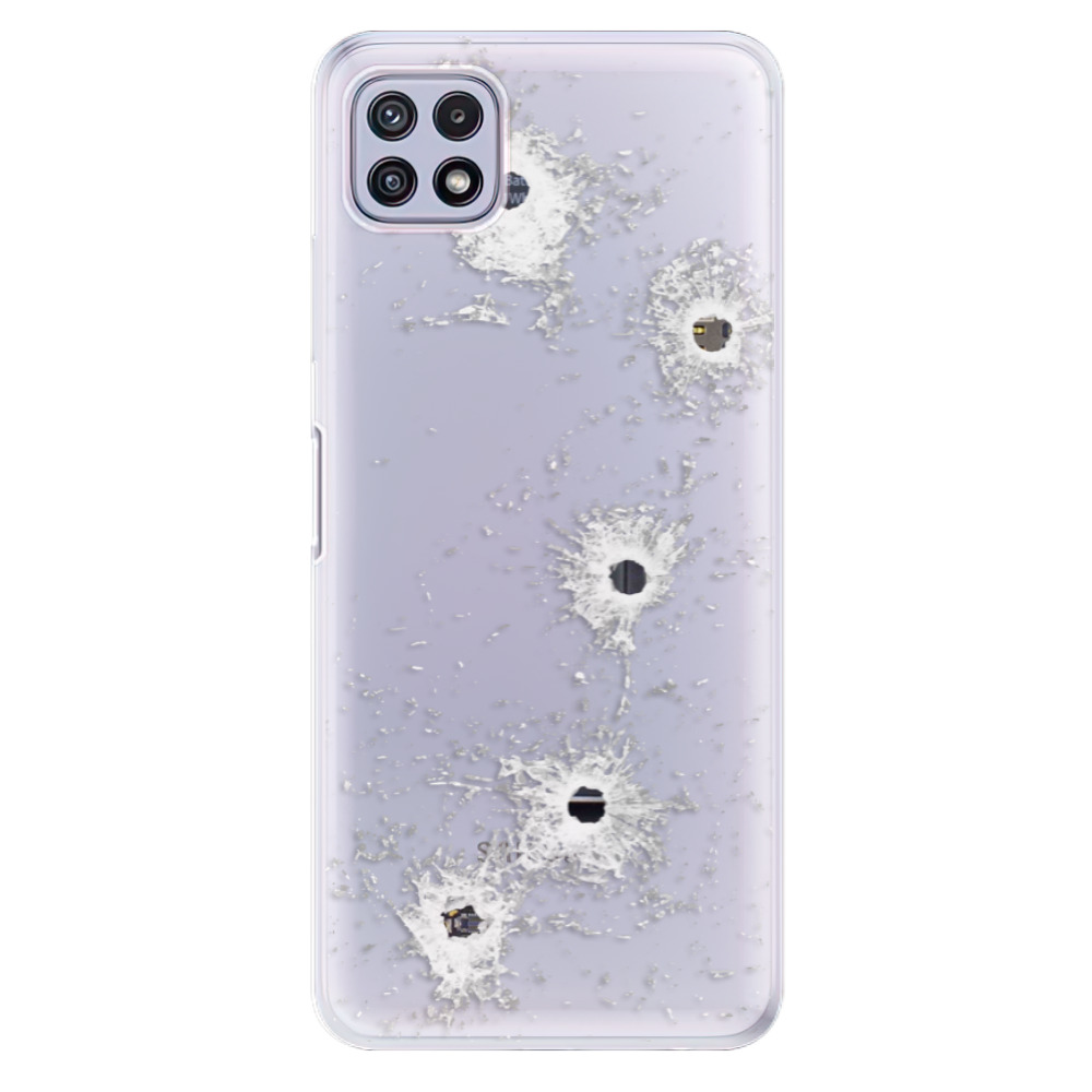 Odolné silikonové pouzdro iSaprio - Gunshots - Samsung Galaxy A22 5G