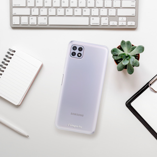 Silikonové pouzdro iSaprio - Samsung Galaxy A22 5G - 4Pure čiré