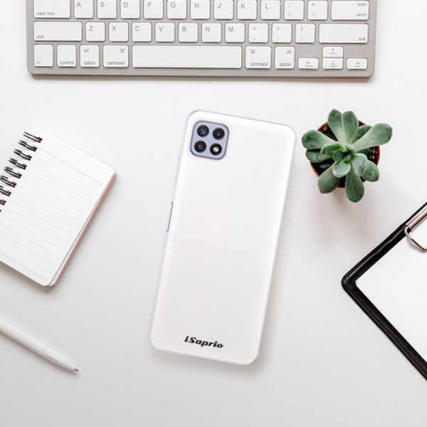 Silikonové pouzdro iSaprio - Samsung Galaxy A22 5G - 4Pure bílé