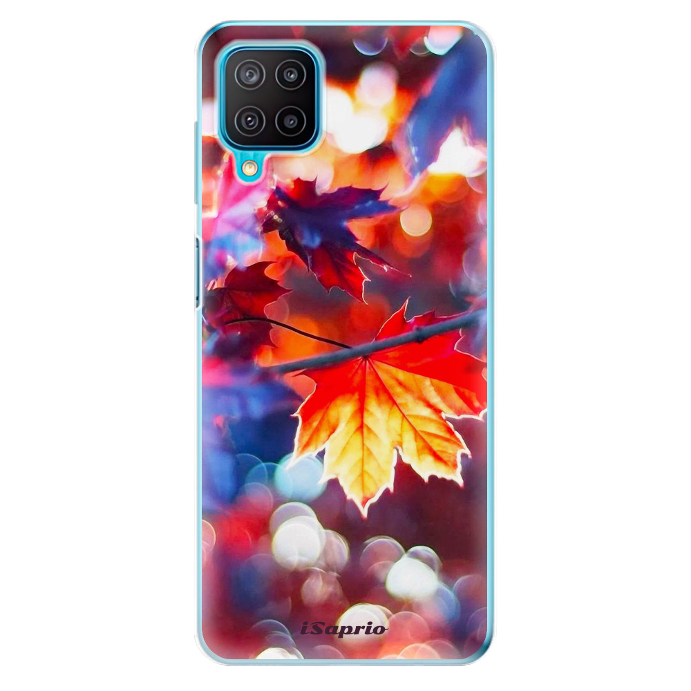 Odolné silikonové pouzdro iSaprio - Autumn Leaves 02 - Samsung Galaxy M12