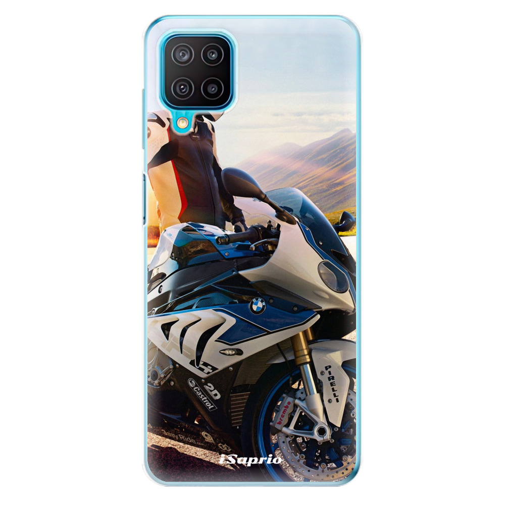 Odolné silikonové pouzdro iSaprio - Motorcycle 10 - Samsung Galaxy M12