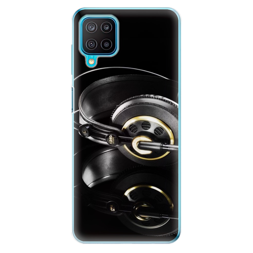 Odolné silikonové pouzdro iSaprio - Headphones 02 - Samsung Galaxy M12