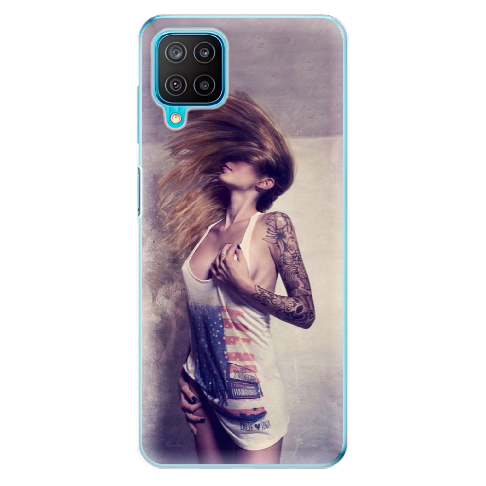 Odolné silikonové pouzdro iSaprio - Girl 01 - Samsung Galaxy M12