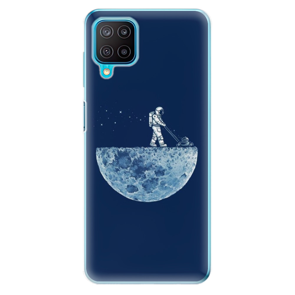 Odolné silikonové pouzdro iSaprio - Moon 01 - Samsung Galaxy M12