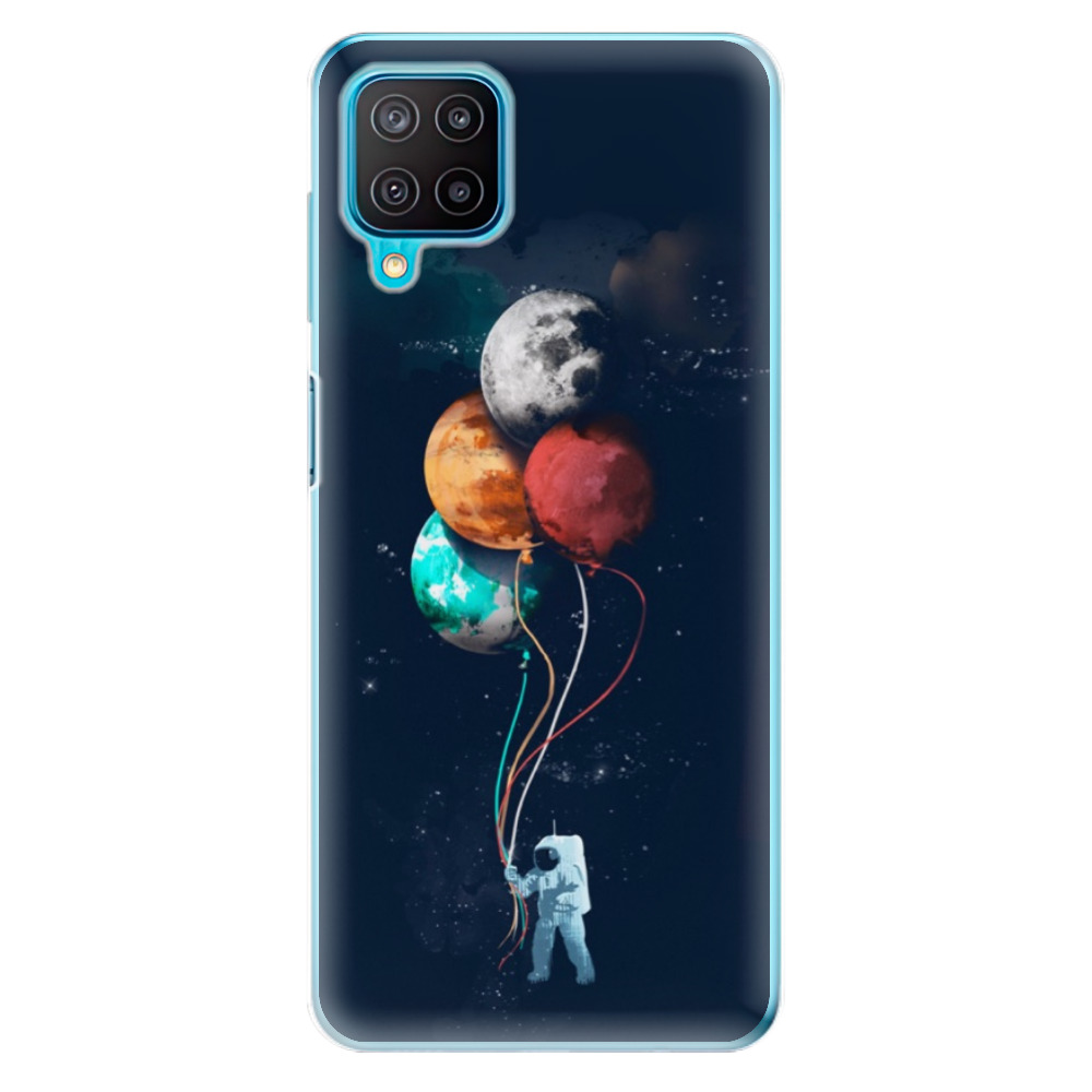 Odolné silikonové pouzdro iSaprio - Balloons 02 - Samsung Galaxy M12