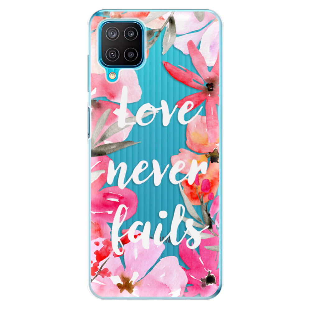Odolné silikonové pouzdro iSaprio - Love Never Fails - Samsung Galaxy M12
