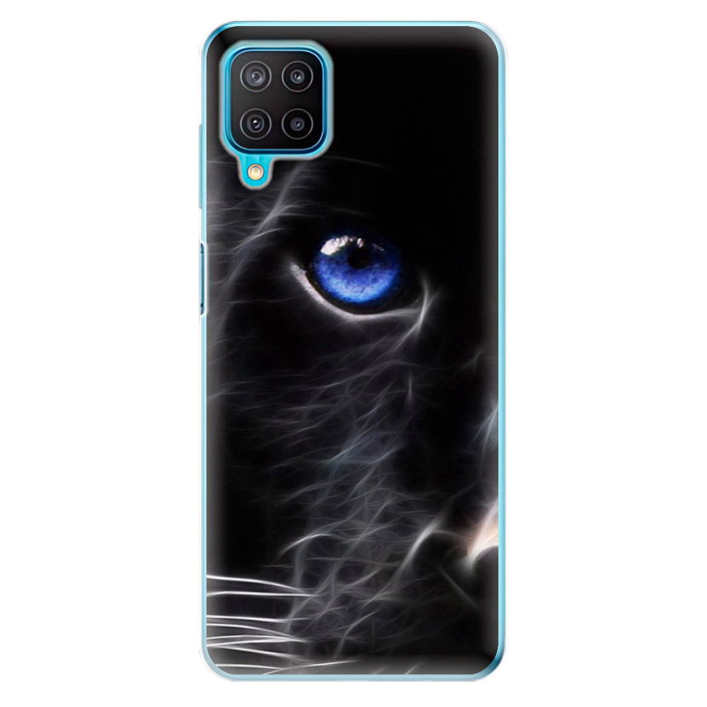 Odolné silikonové pouzdro iSaprio - Black Puma - Samsung Galaxy M12