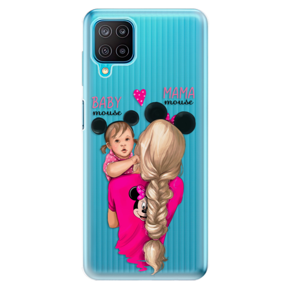 Odolné silikonové pouzdro iSaprio - Mama Mouse Blond and Girl - Samsung Galaxy M12