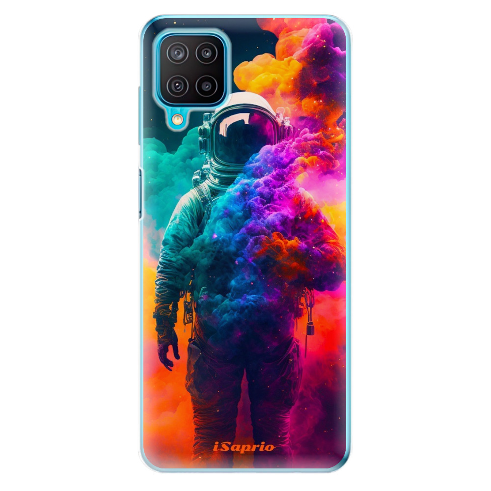Odolné silikonové pouzdro iSaprio - Astronaut in Colors - Samsung Galaxy M12