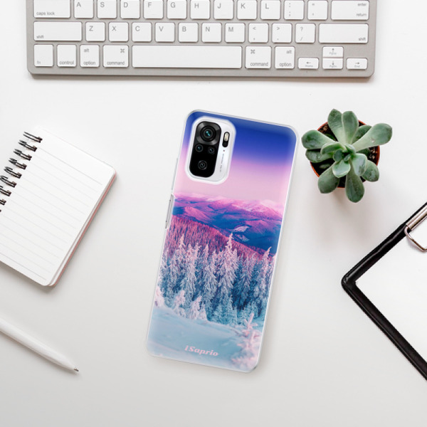 Silikonové pouzdro iSaprio - Xiaomi Redmi Note 10 / Xiaomi Redmi Note 10S - Winter 01