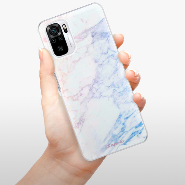 Silikonové pouzdro iSaprio - Xiaomi Redmi Note 10 / Xiaomi Redmi Note 10S - Raibow Marble 10