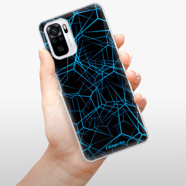 Silikonové pouzdro iSaprio - Xiaomi Redmi Note 10 / Xiaomi Redmi Note 10S - Abstract Outlines 12