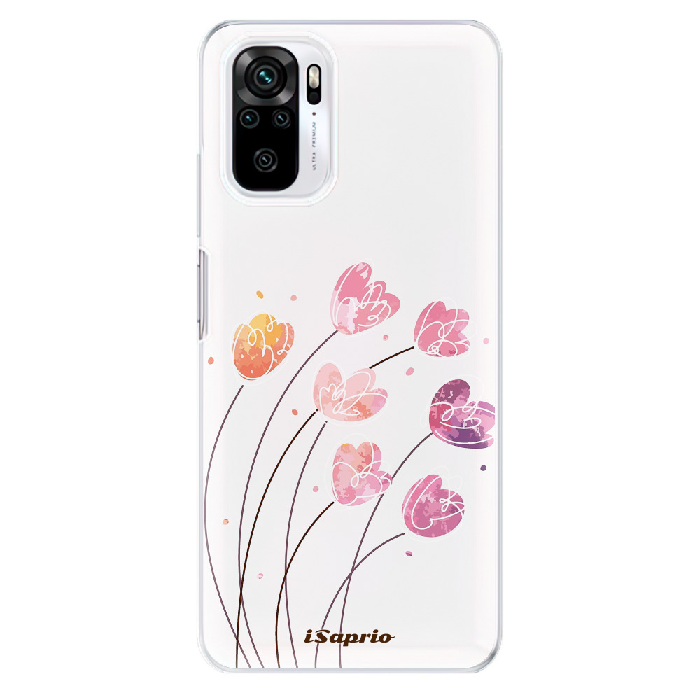 Odolné silikonové pouzdro iSaprio - Flowers 14 - Xiaomi Redmi Note 10 / Note 10S