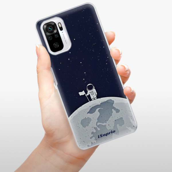 Silikonové pouzdro iSaprio - Xiaomi Redmi Note 10 / Xiaomi Redmi Note 10S - On The Moon 10