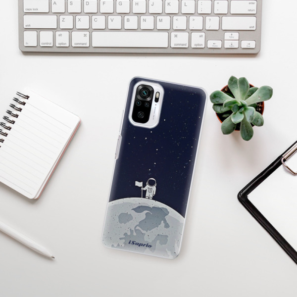 Silikonové pouzdro iSaprio - Xiaomi Redmi Note 10 / Xiaomi Redmi Note 10S - On The Moon 10