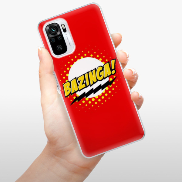 Silikonové pouzdro iSaprio - Xiaomi Redmi Note 10 / Xiaomi Redmi Note 10S - Bazinga 01