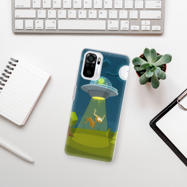 Silikonové pouzdro iSaprio - Xiaomi Redmi Note 10 / Xiaomi Redmi Note 10S - Alien 01