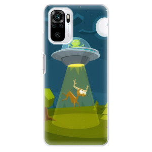 Silikonové pouzdro iSaprio - Xiaomi Redmi Note 10 / Xiaomi Redmi Note 10S - Alien 01