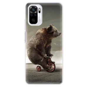 Silikonové pouzdro iSaprio - Xiaomi Redmi Note 10 / Xiaomi Redmi Note 10S - Bear 01
